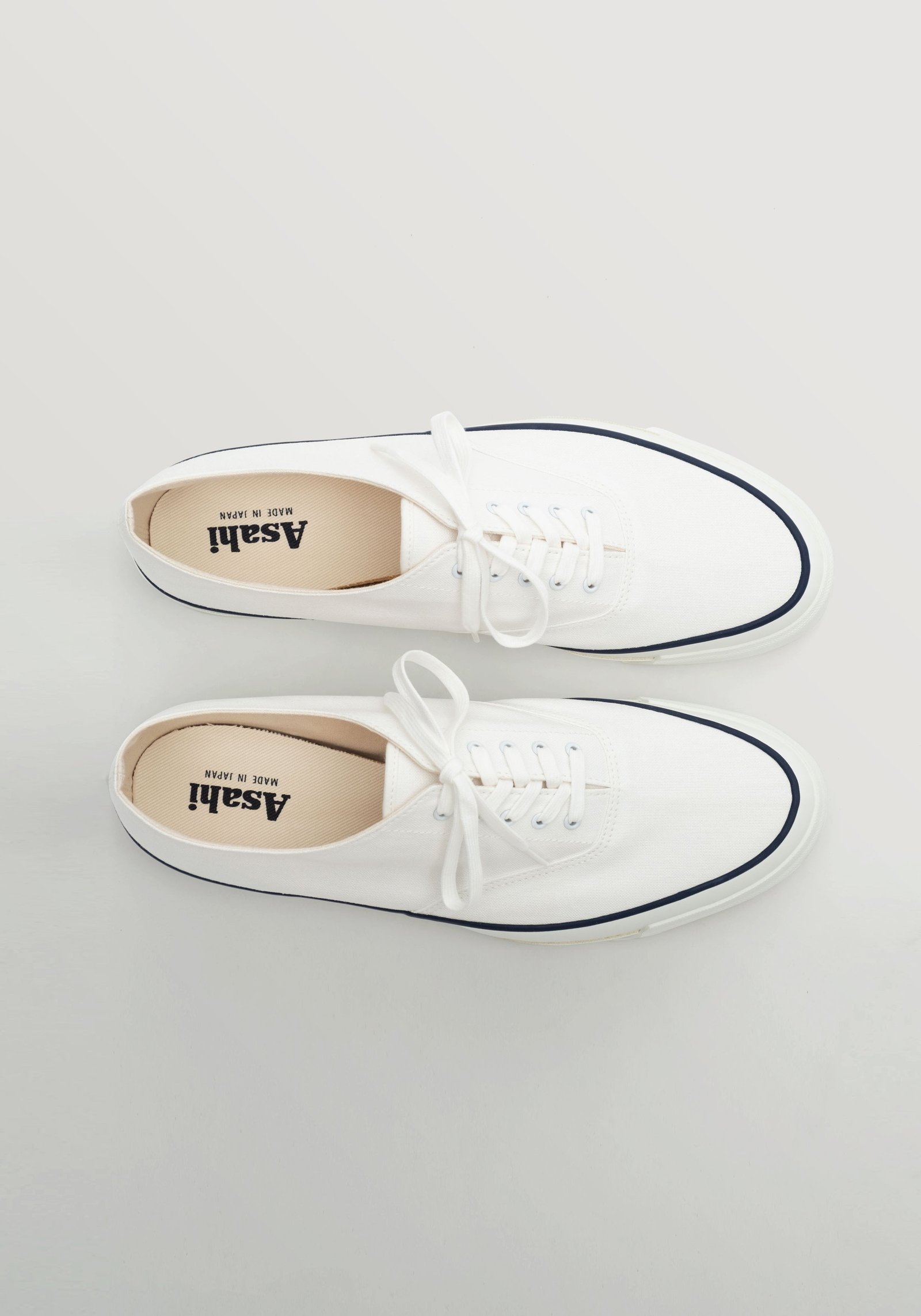 Asahi White Deck Sneaker